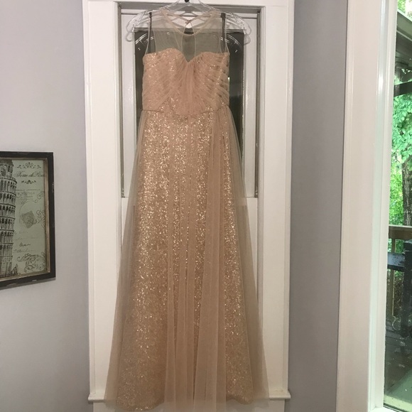 gold jr bridesmaid dresses